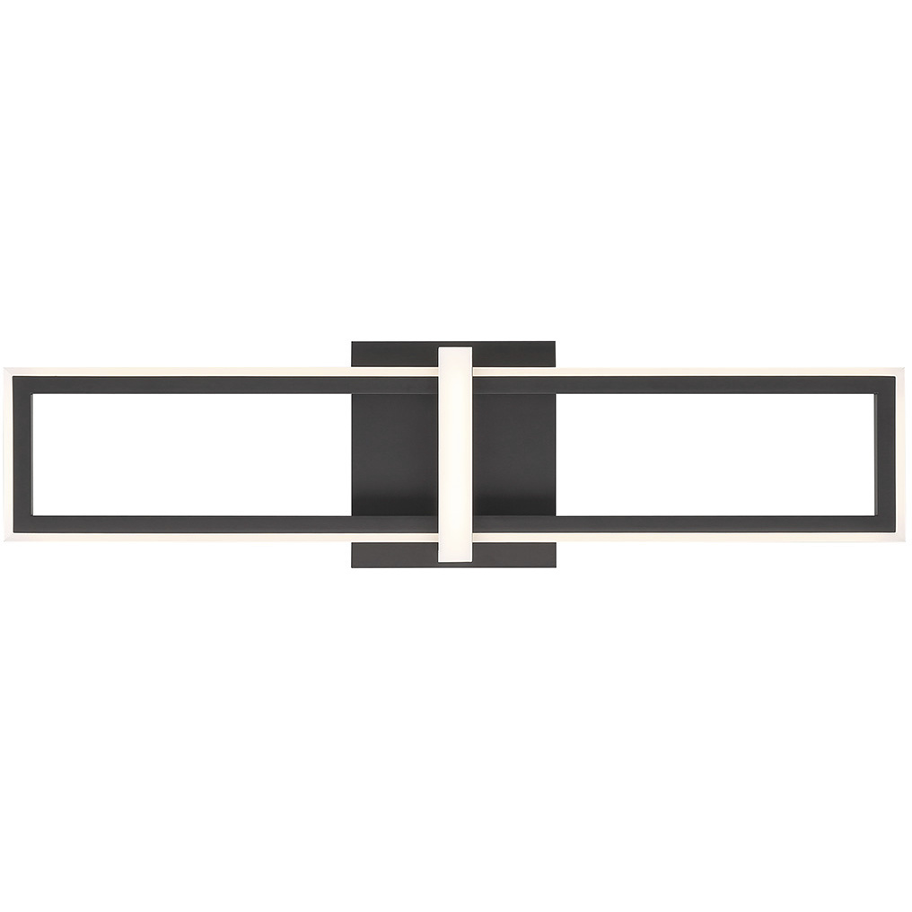 Bordo LED 24 inch Black Outdoor Wall Sconce