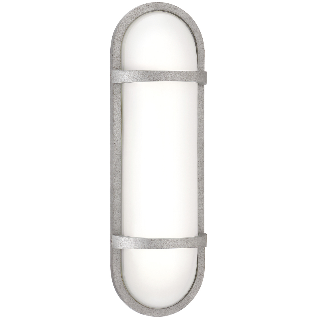 Osler LED 19 inch Textured Silver Outdoor Wall Mount