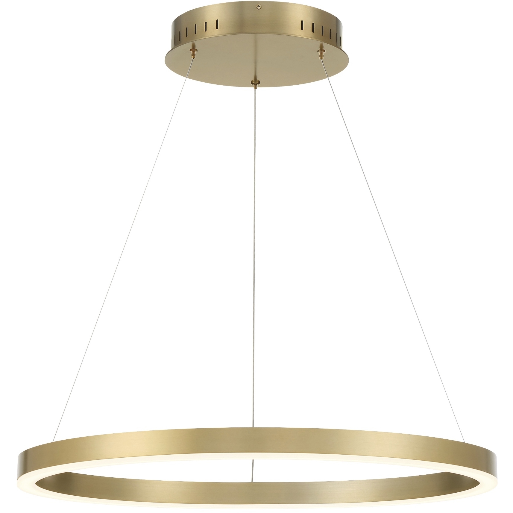 Spunto LED 27.5 inch Gold Chandelier Ceiling Light