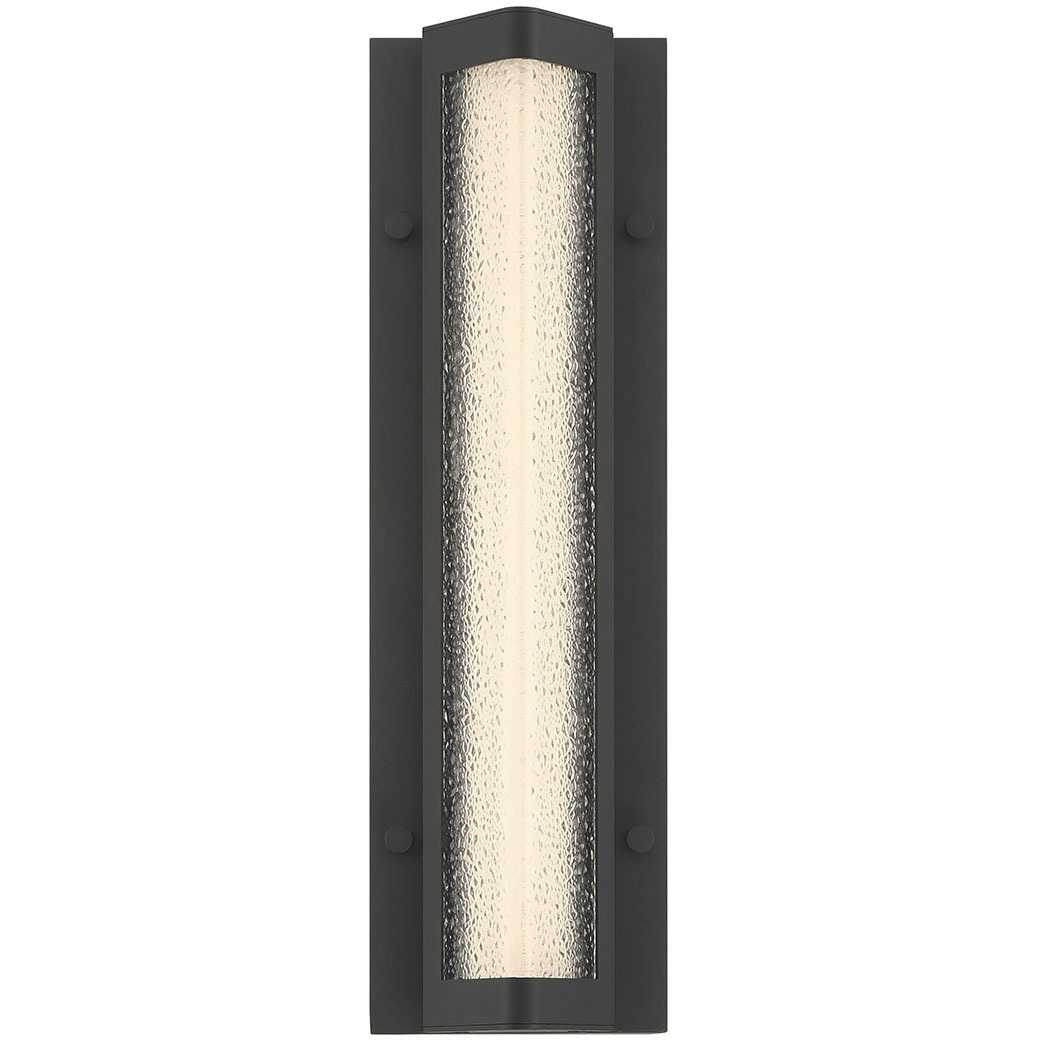 Hy50 LED 16 inch Sand Black Outdoor Wall Sconce