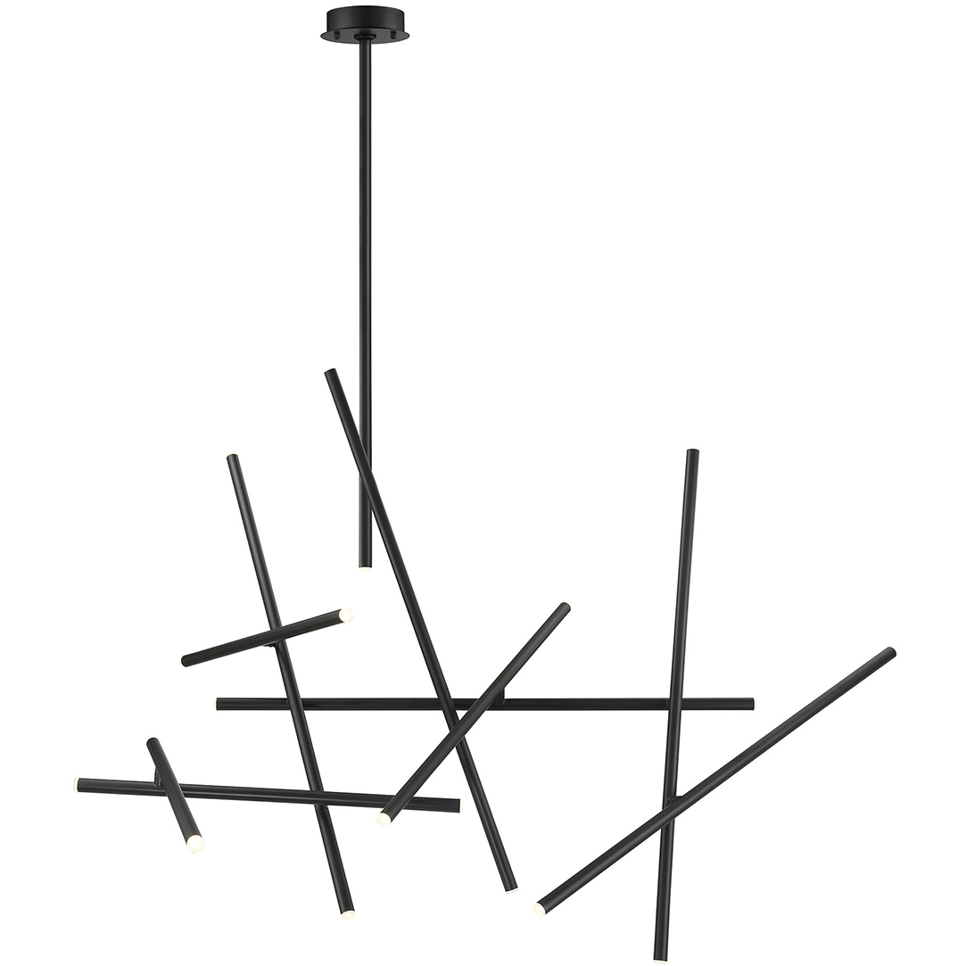 Crossroads LED 27 inch Black Chandelier Ceiling Light