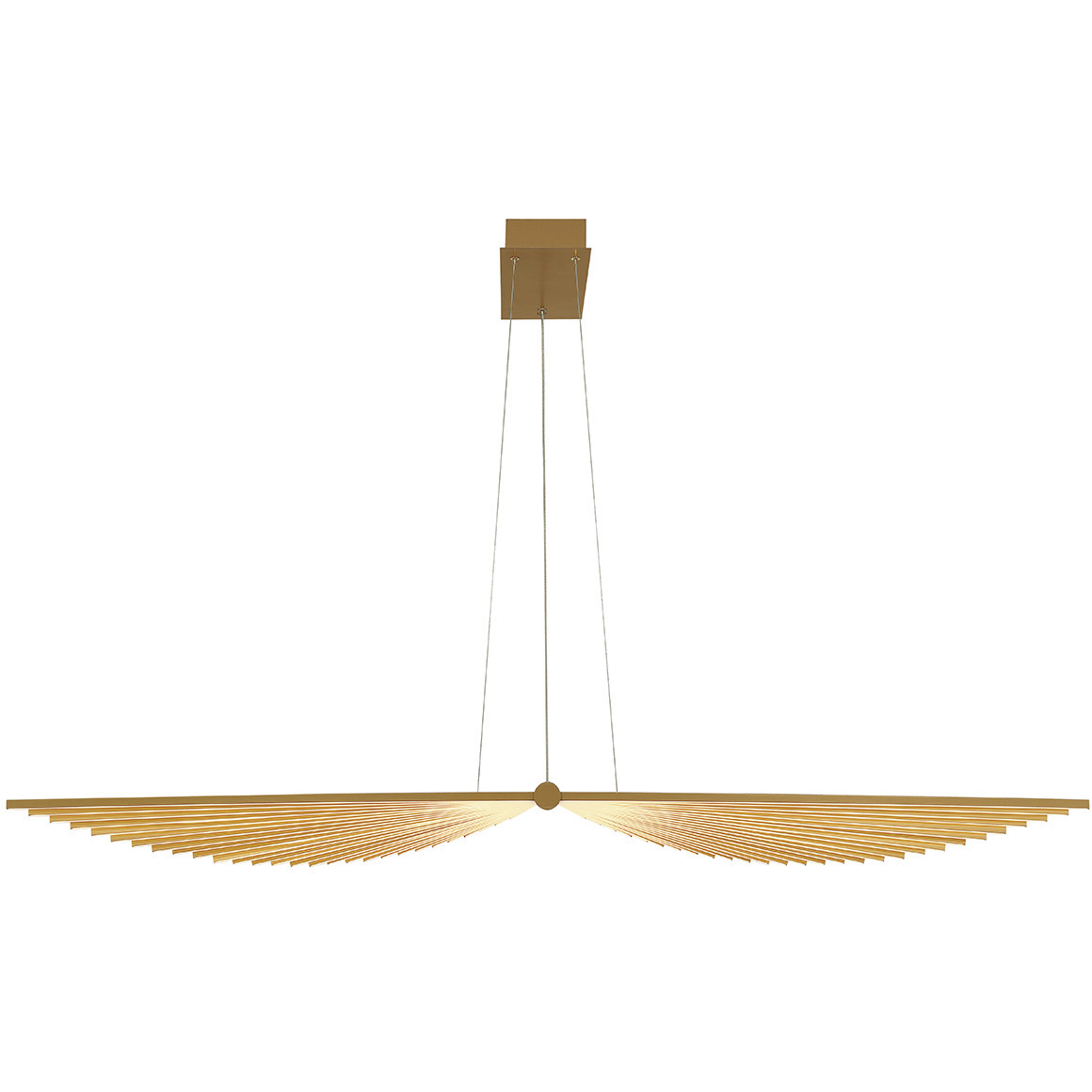 Seraph LED 15.25 inch Gold Chandelier Ceiling Light