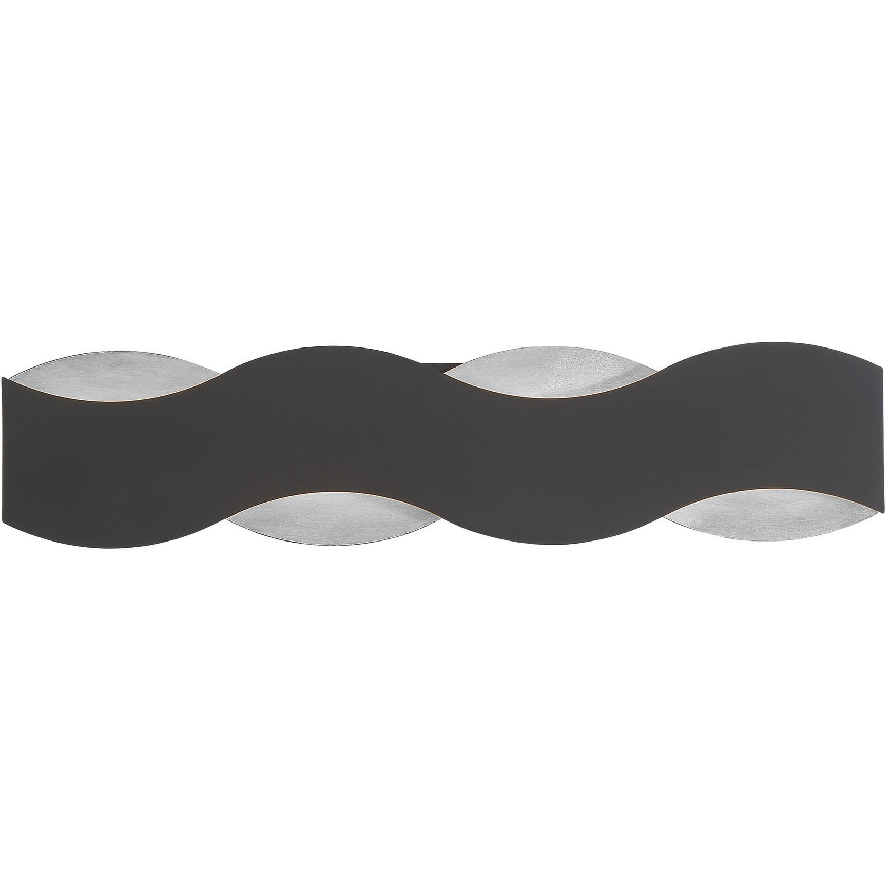 Vaughan LED 24 inch Silver and Black Vanity Light Wall Light