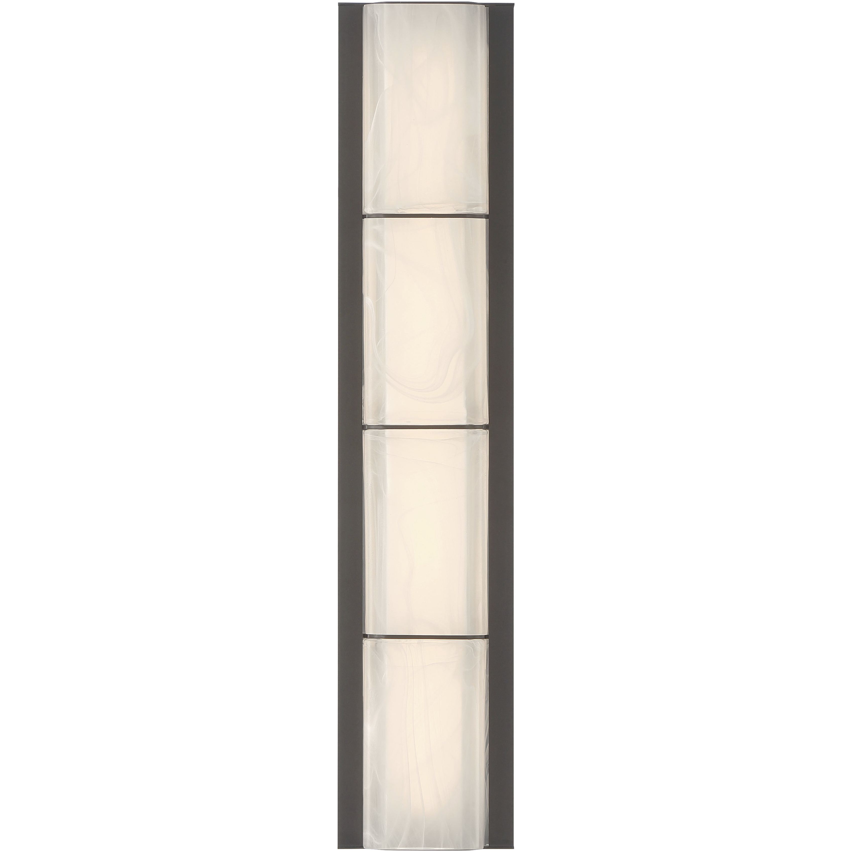 Gibraltar LED 24.5 inch Sand Bronze Outdoor Wall Sconce