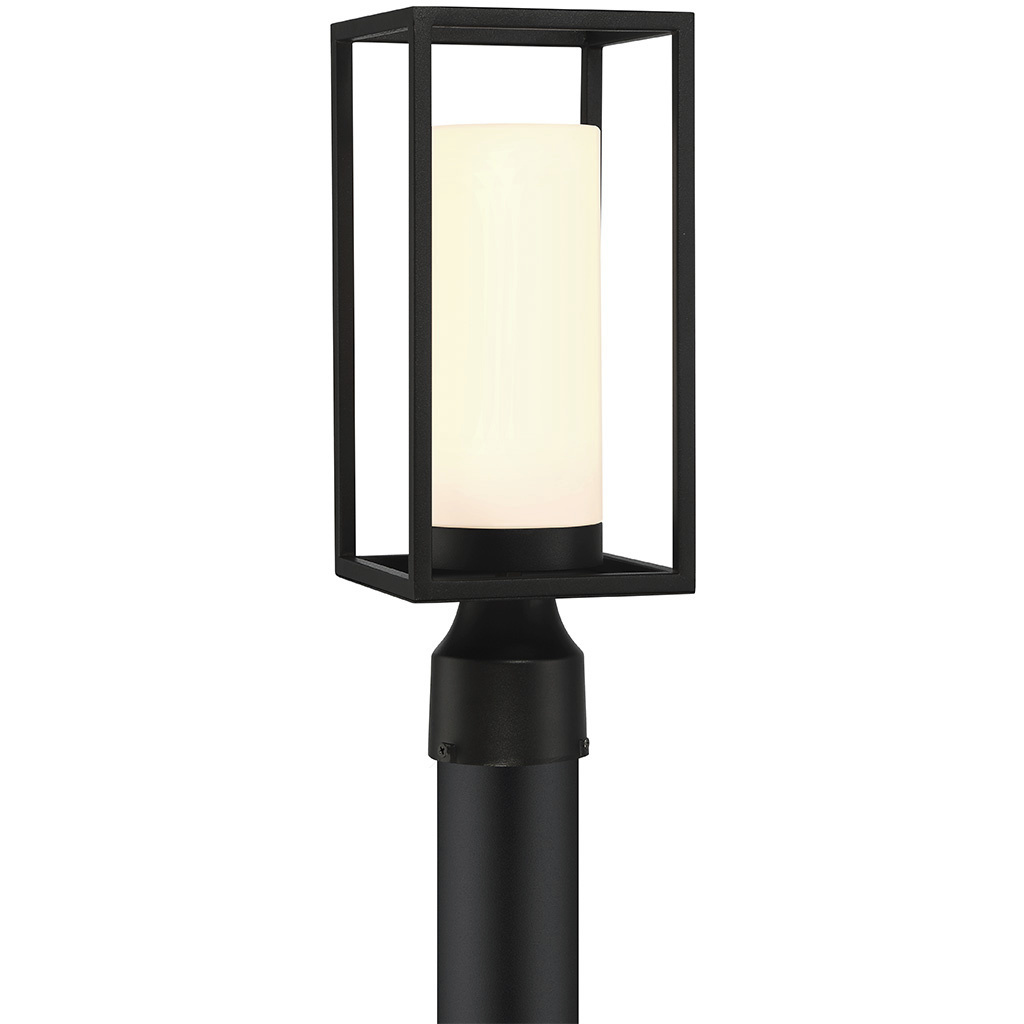 Ren 1 Light 15.25 inch Black Outdoor Post Mount