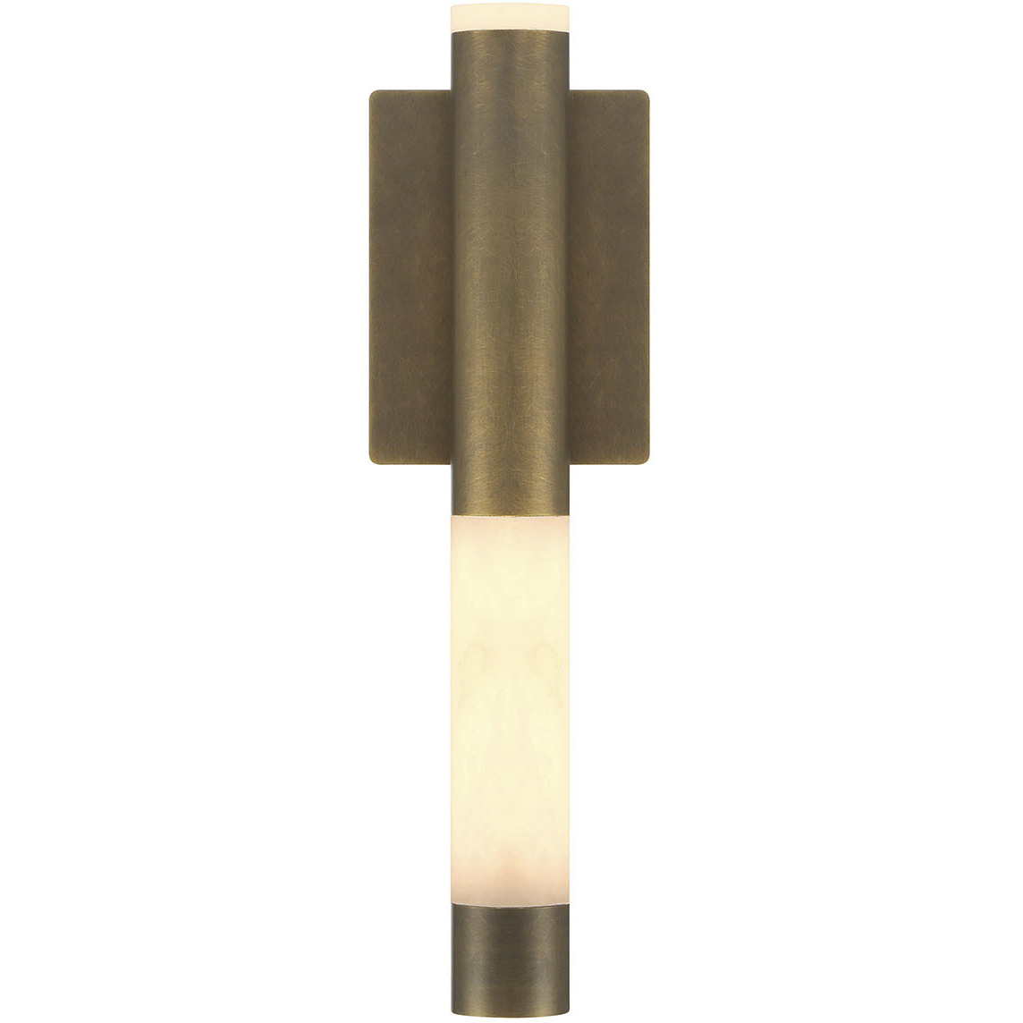 Ronda LED 4.75 inch Weathered Brass ADA Wall Sconce Wall Light