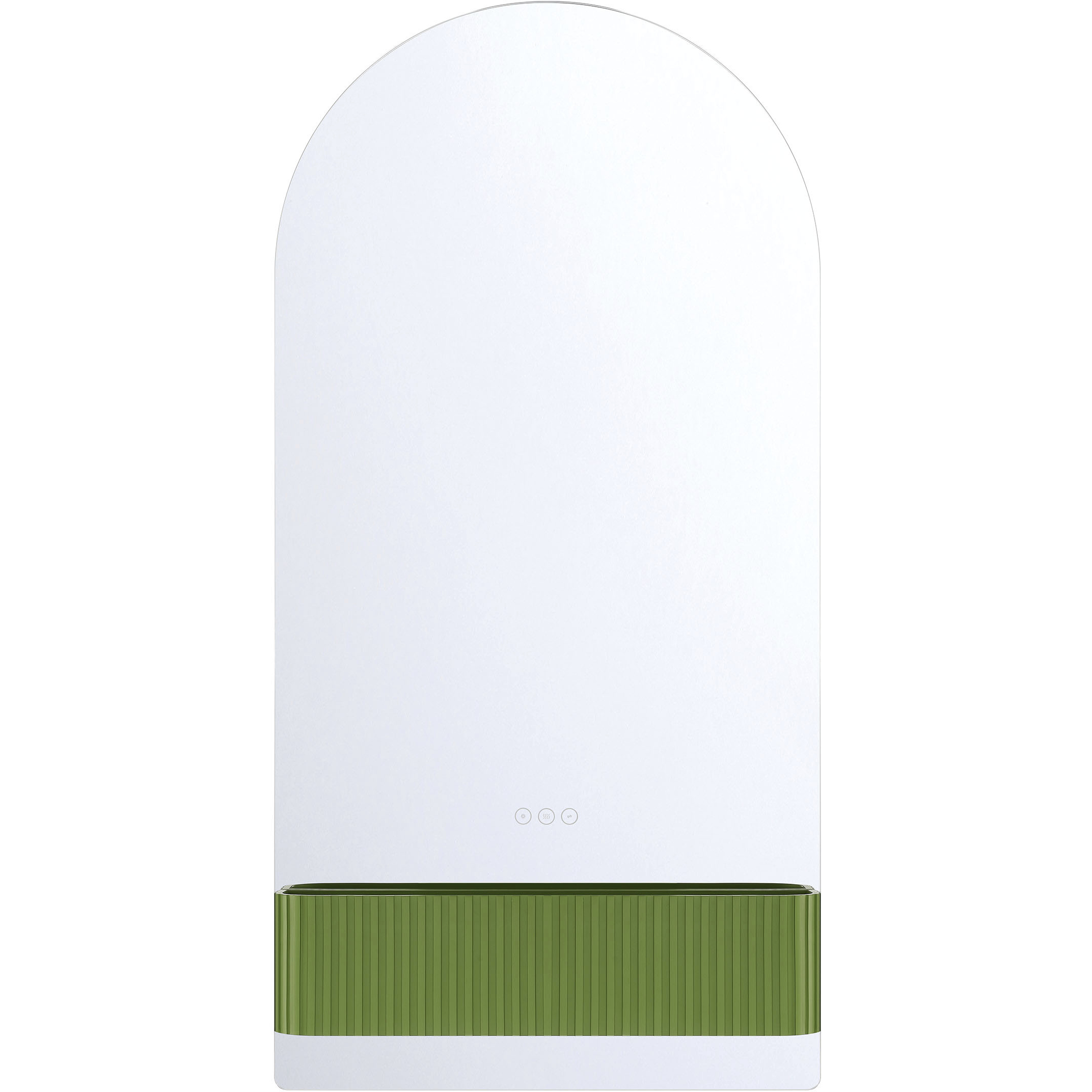 Erabel 48 X 24 inch Tendril Green LED Mirror