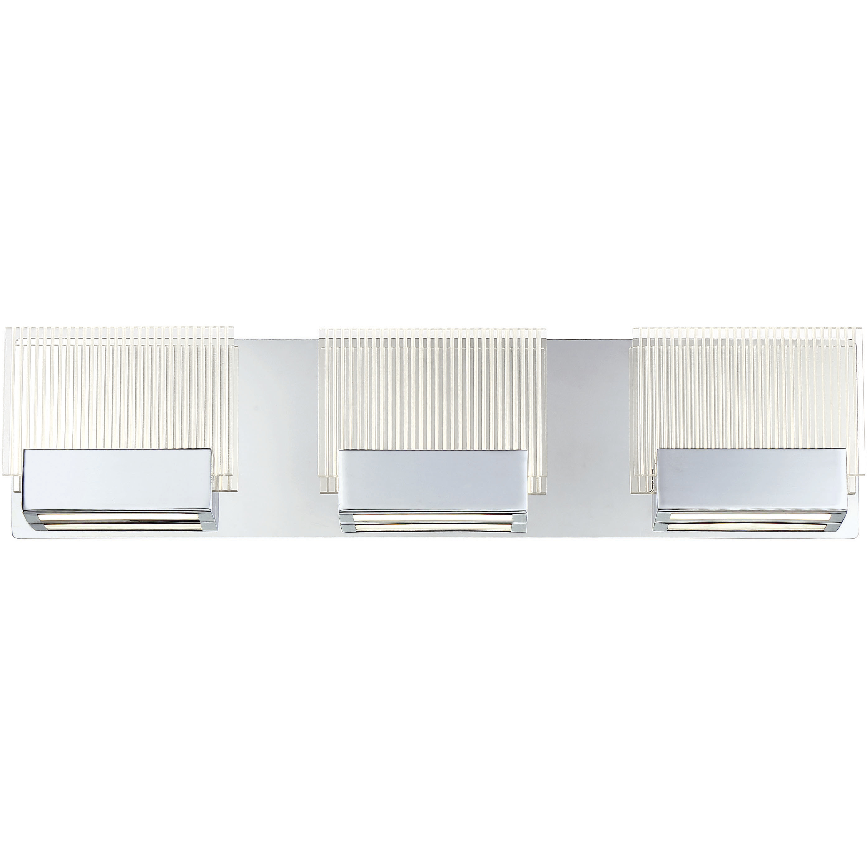 Sonic LED 22 inch Chrome Vanity Light Wall Light