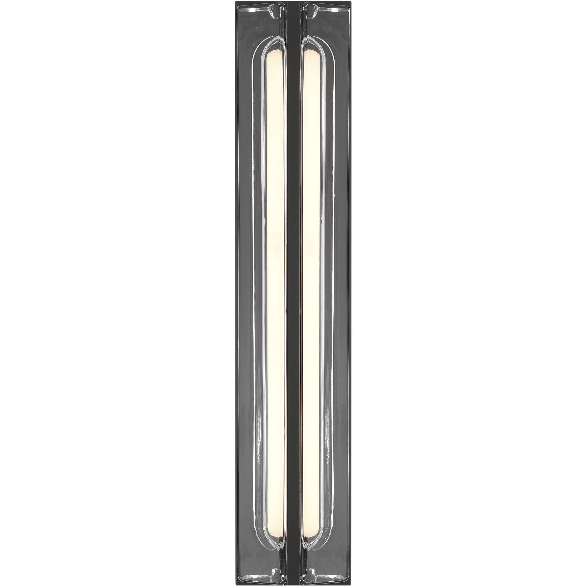 Langferd 1 Light 24 inch Black Outdoor Wall Sconce