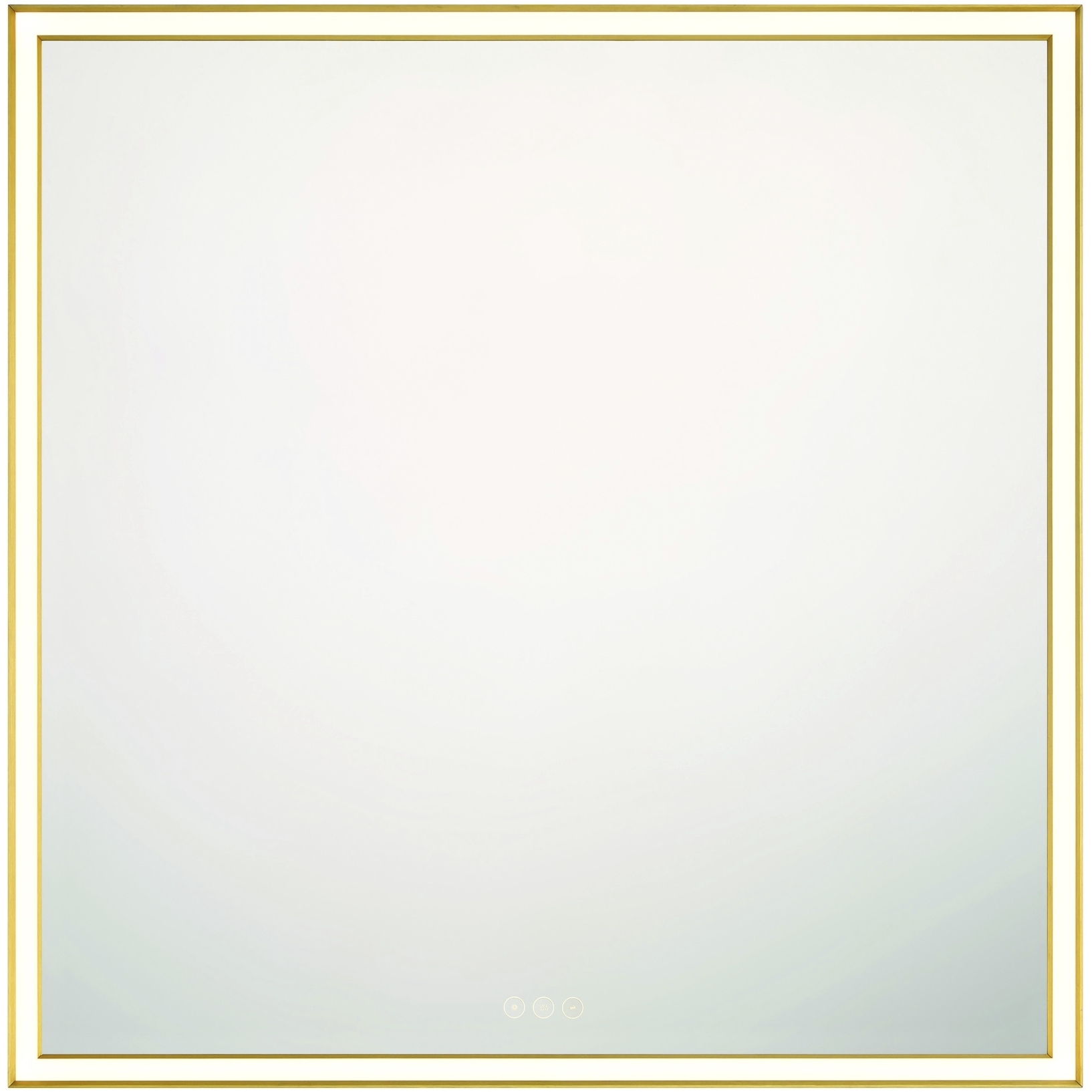Nixon 36 X 36 inch Anodized Gold LED Mirror