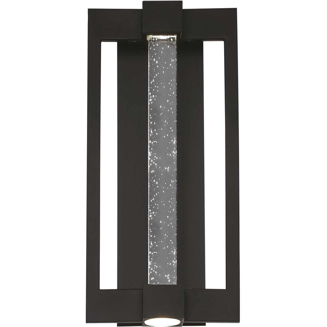 Hanson LED 19.5 inch Black Outdoor Wall Sconce