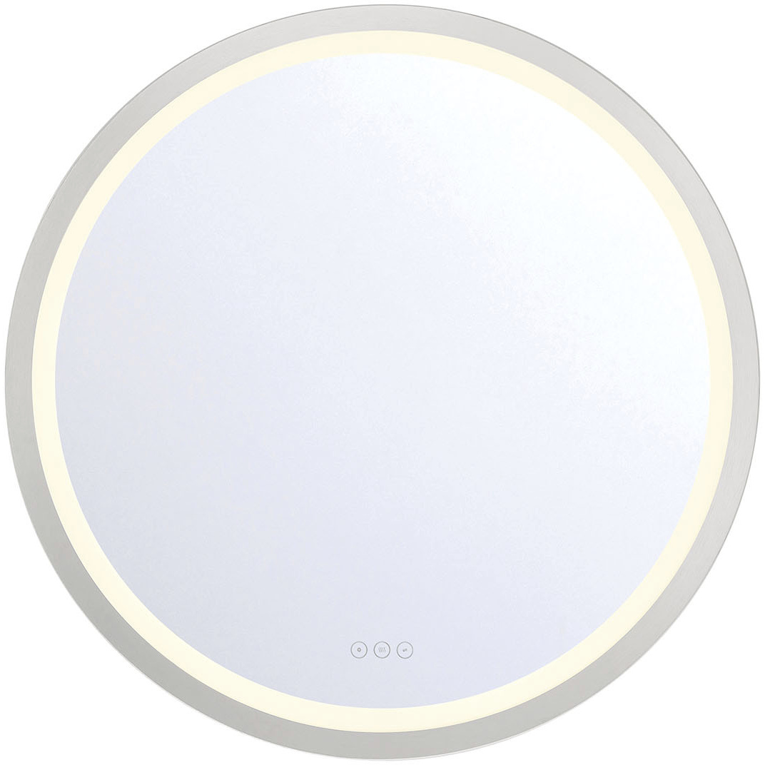 Artell 32 inch Brushed Silver LED Mirror