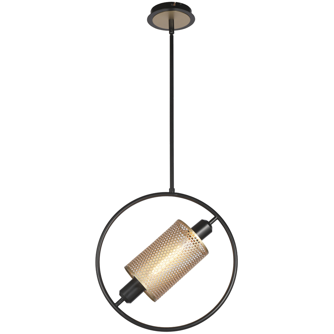 Seamore 1 Light 5 inch Black Pendant Ceiling Light, Small