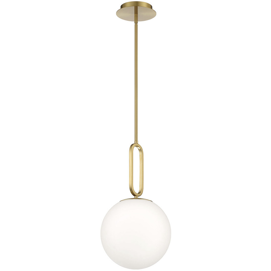 Eurofase 37231039 Prospect 1 Light 9.75 inch Gold Pendant Ceiling