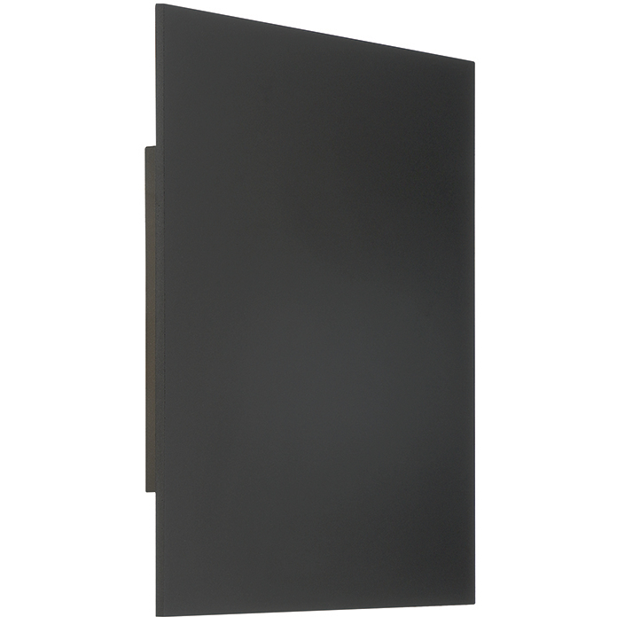 Annette 1 Light 12 inch Satin Black Outdoor LED Flush Mount