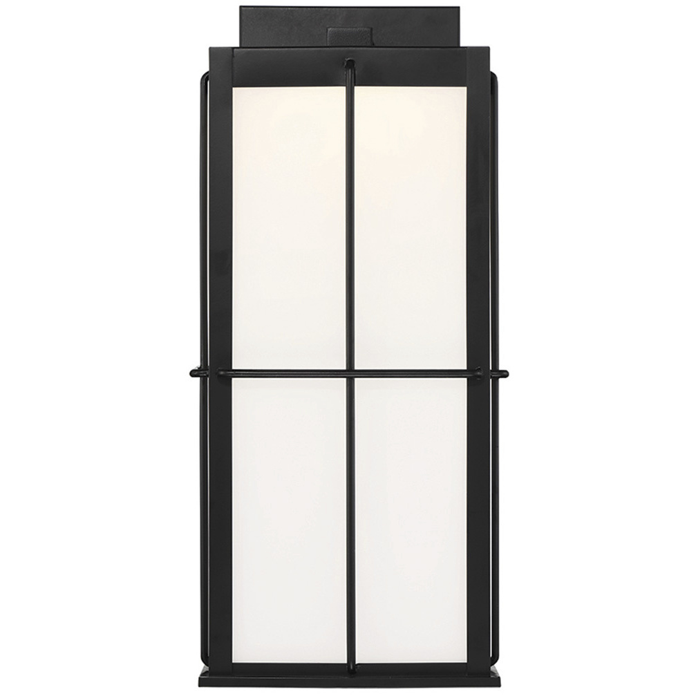 Bensa LED 23.75 inch Black Outdoor Wall Sconce